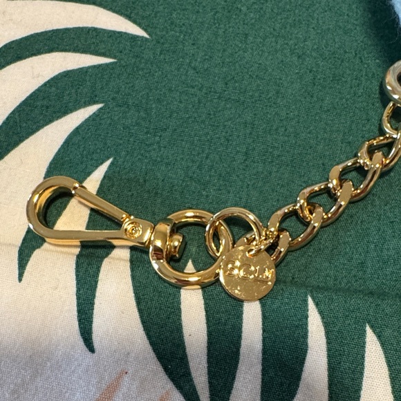 Stoney Clover Lane Heart-Shaped Tweed Coin Purse Bag Charm - Picture 4 of 6